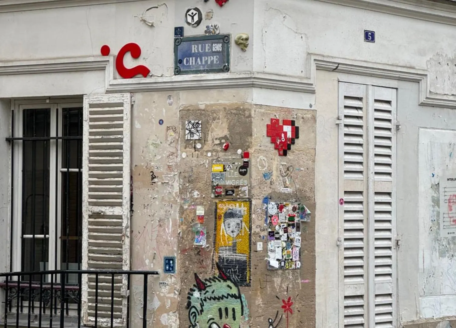Charmant Appart Montmartre Parigi Appartamento